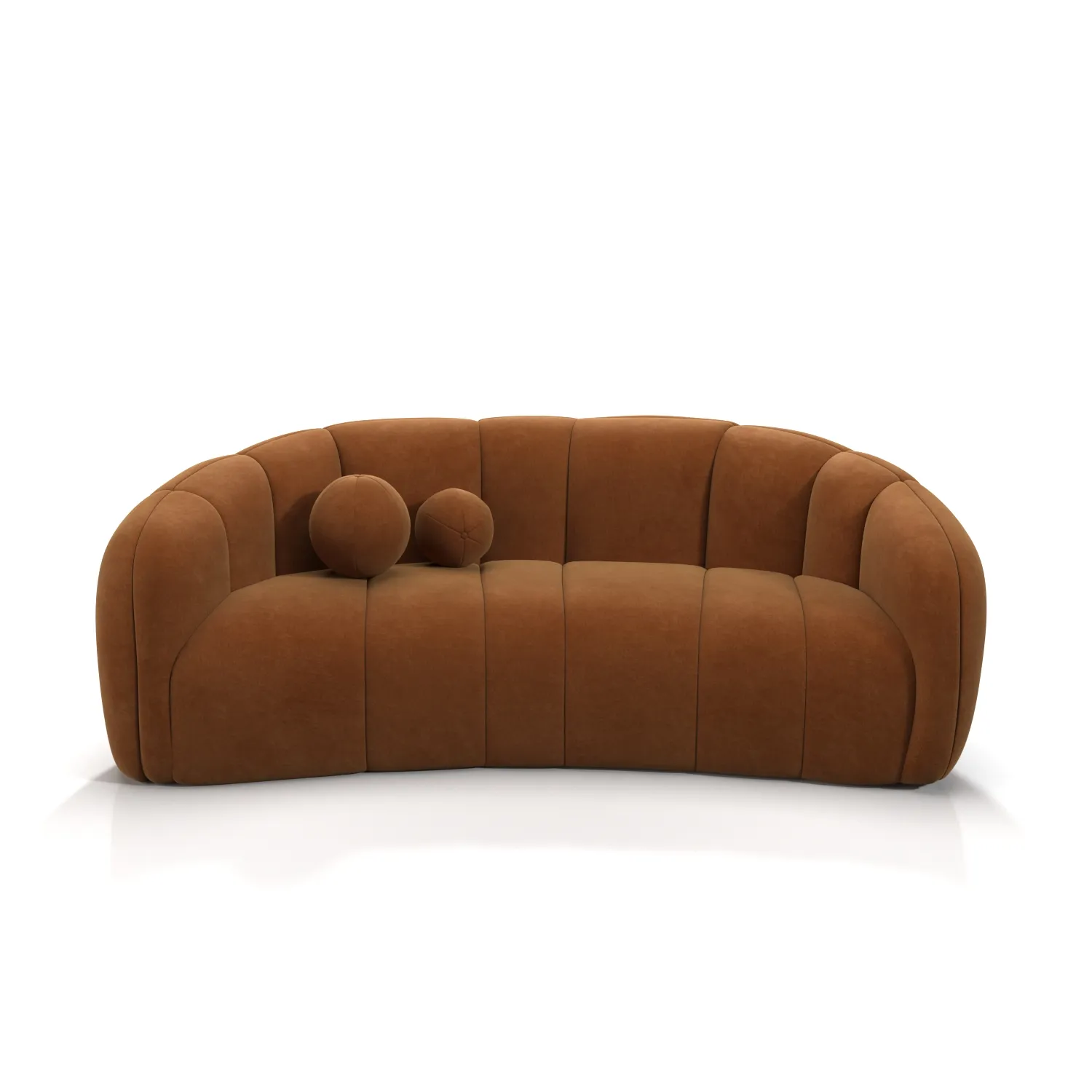 Alexis 89 Fabric Sofa 3D Model_04